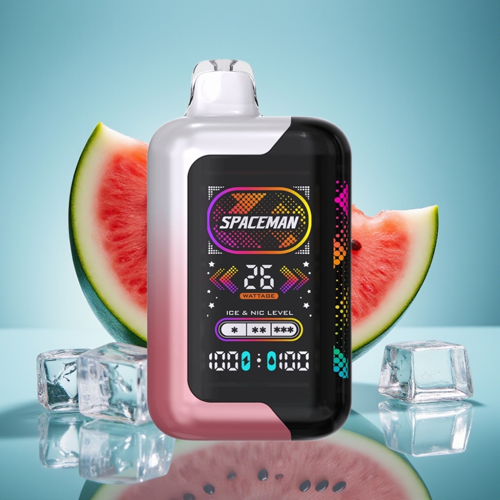 SMOK SPACEMAN SP40000 Jednorazové Vodňová Melónová Ľadová a SP40K Zero Nicotine s 20ml a 1000mAh