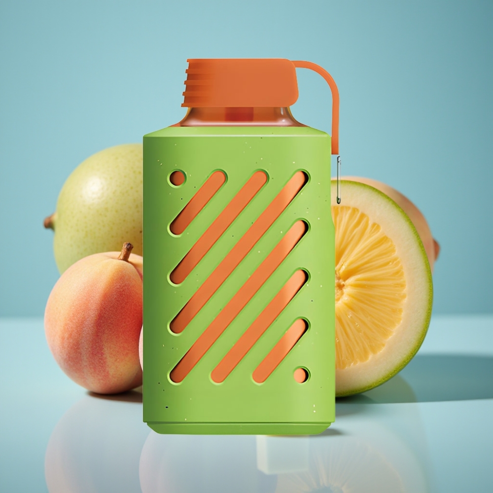 VOZOL GEAR 10000 Jednorázová Vape Broskyňa Mango Melón 10000 Ťahov 20ml E-liquid