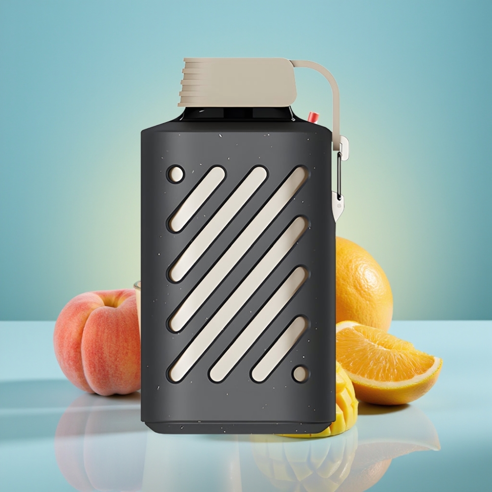 VOZOL GEAR 10000 Jednorázová Vape Broskyňa Mangová Smoothie 10000 Ťahov 20 ml