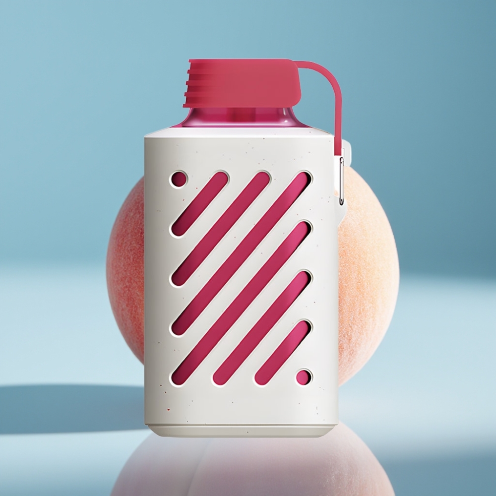 VOZOL GEAR 10000 Jednorázová Vape Broskyňa Ľad s 20ml E-liquid a 10000 Potiahnutí