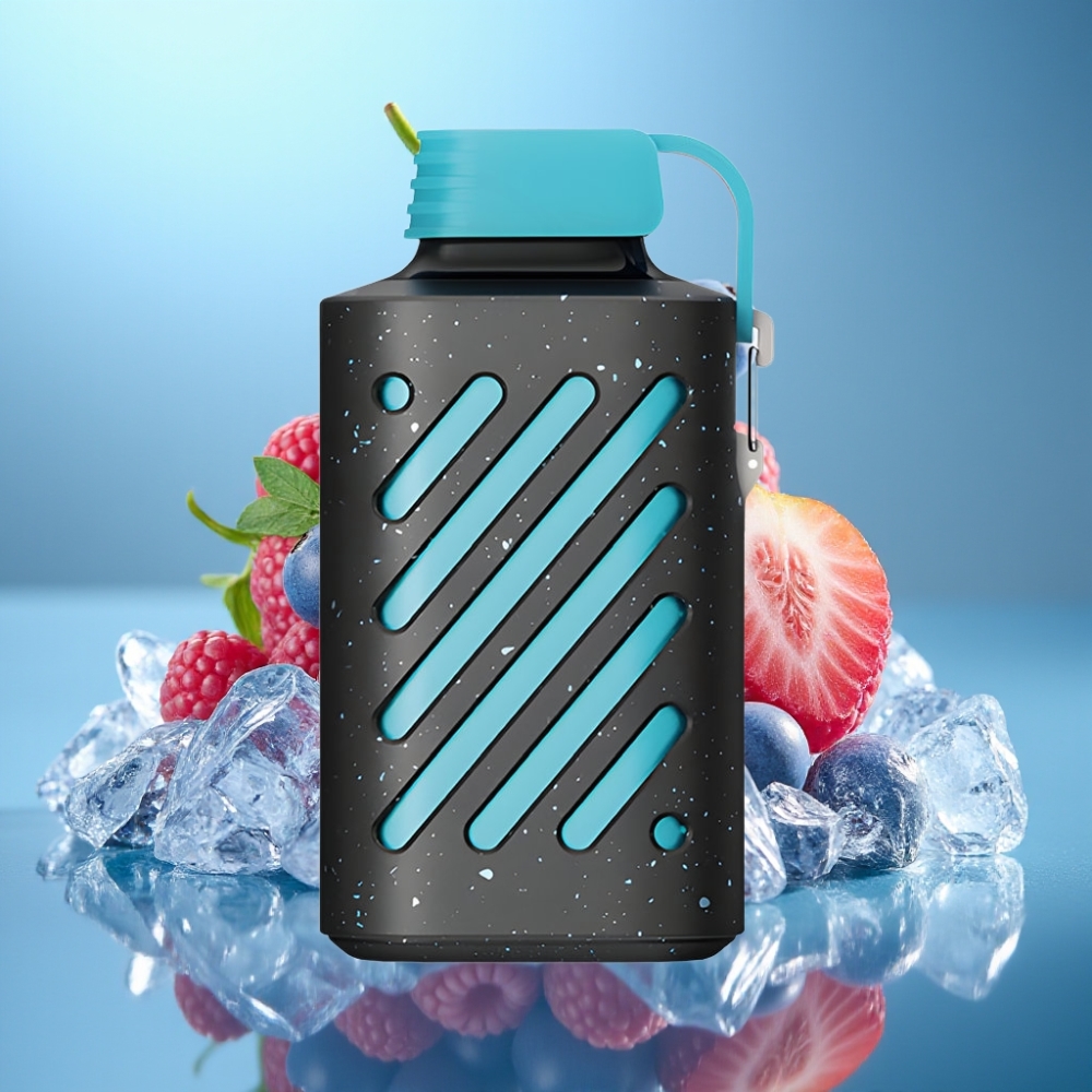 VOZOL GEAR 10000 Jednorázový Vape Modrá Malina Ľad s 20 ml E-kvapaliny VOZOL GEAR 10000 Jednorázový Vape 10000 Potiahnutí 30 príchutí
