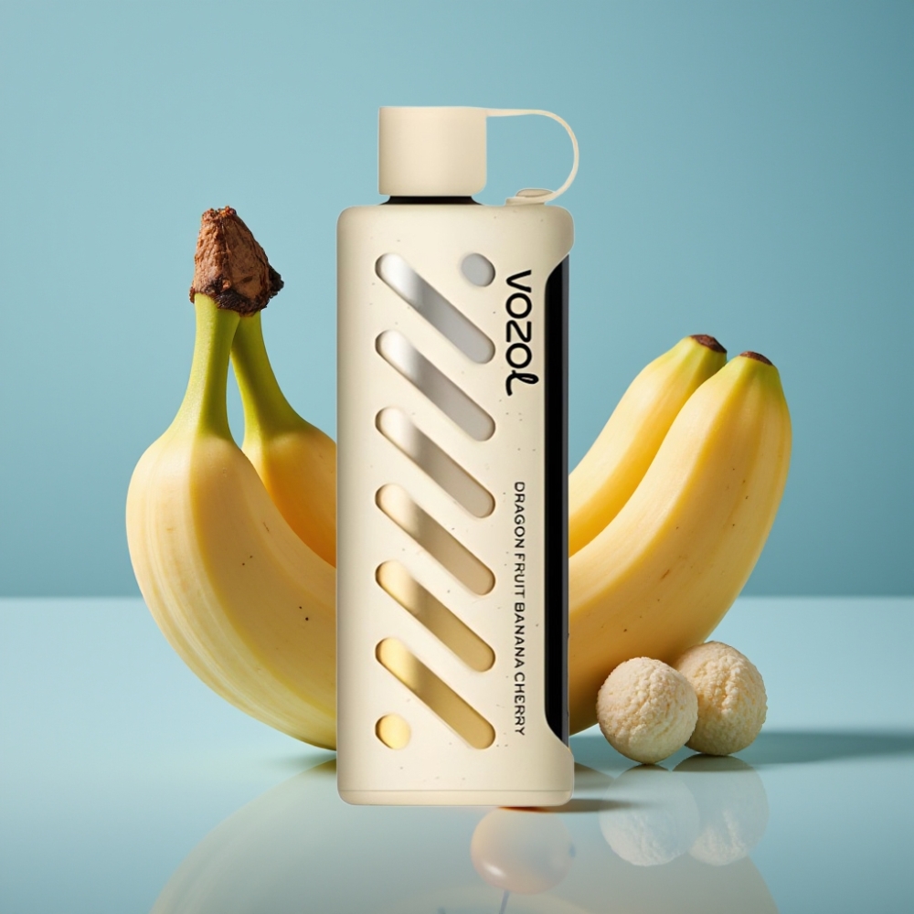 VOZOL Gear Shisha 25000 Puffs Dračie Ovocie Banán Čerešňa a 30 Príchutí SiLC Tech 1000mAh