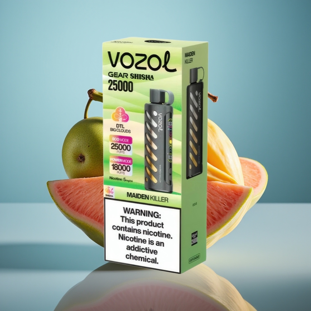 VOZOL Gear Shisha 25000 Puffs Dual Mesh 5mg/ml