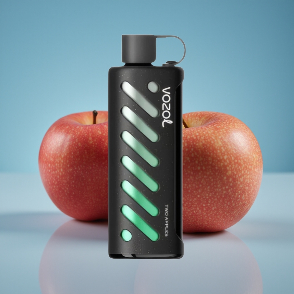 VOZOL Gear Shisha 25000 Puffs Dvojité Jablká SiLC Tech 1000mAh
