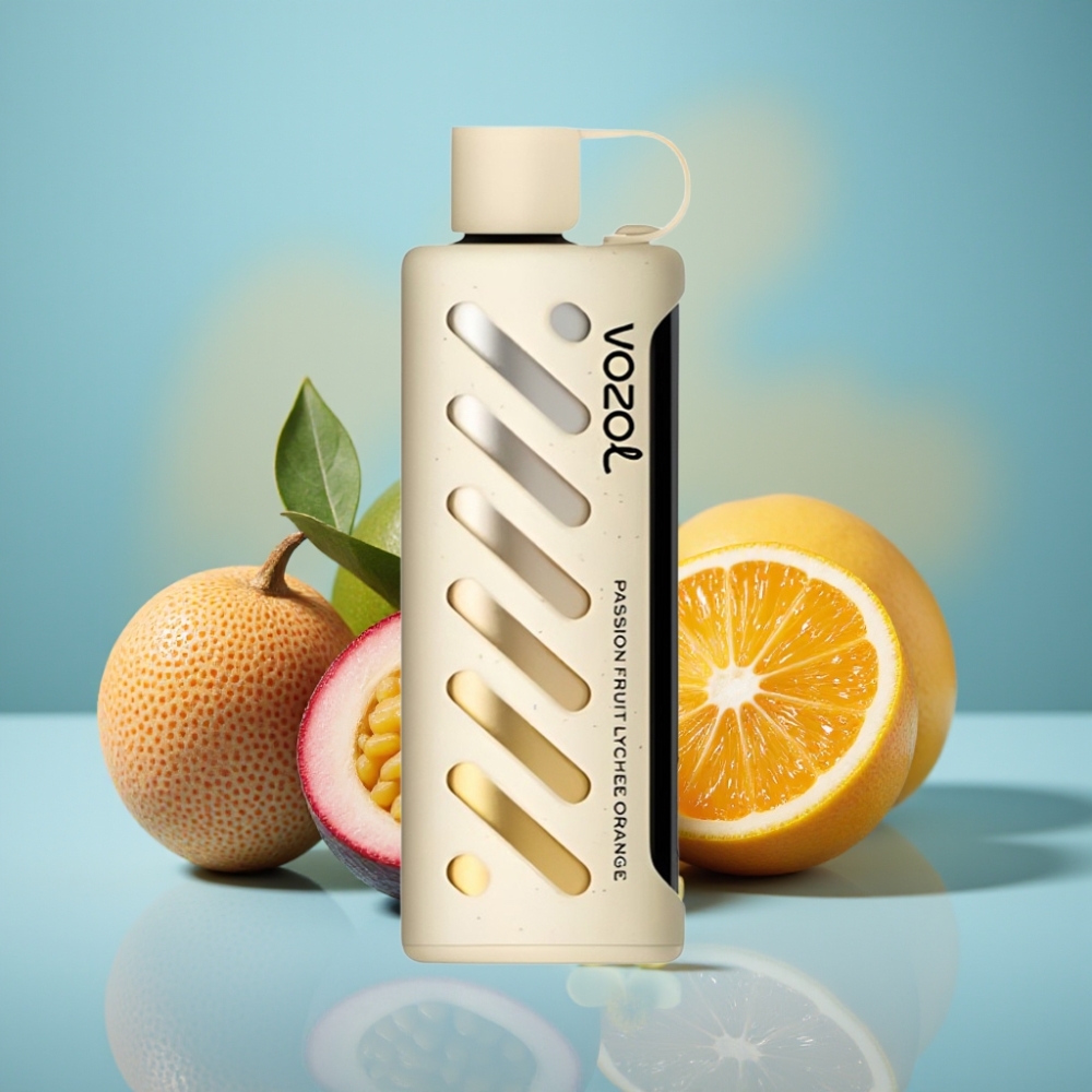 VOZOL Gear Shisha 25000 Puffs Jednorazové Vape Marhule Licy Orange a 30 Príchutí 1000mAh