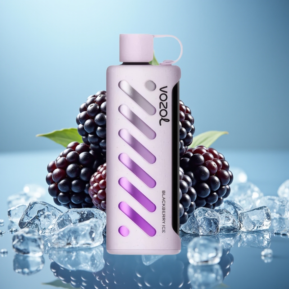 VOZOL Gear Shisha 25000 Puffs Jednorazové Vape Čučoriedková Mätová a 30 Príchutí 1000mAh
