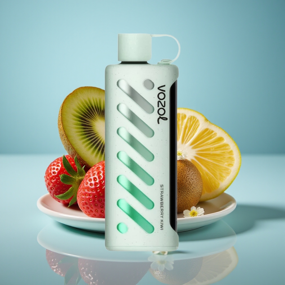 VOZOL Gear Shisha 25000 Puffs Jednorázová E-cigareta Jahoda-Kívi 5mg/ml