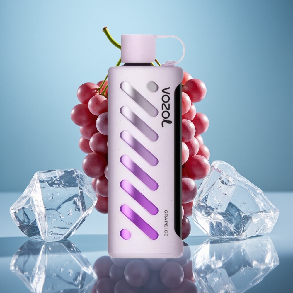 VOZOL Gear Shisha 25000 Puffs Jednorázová Vape Hroznový ľad s 1000mAh Batériou