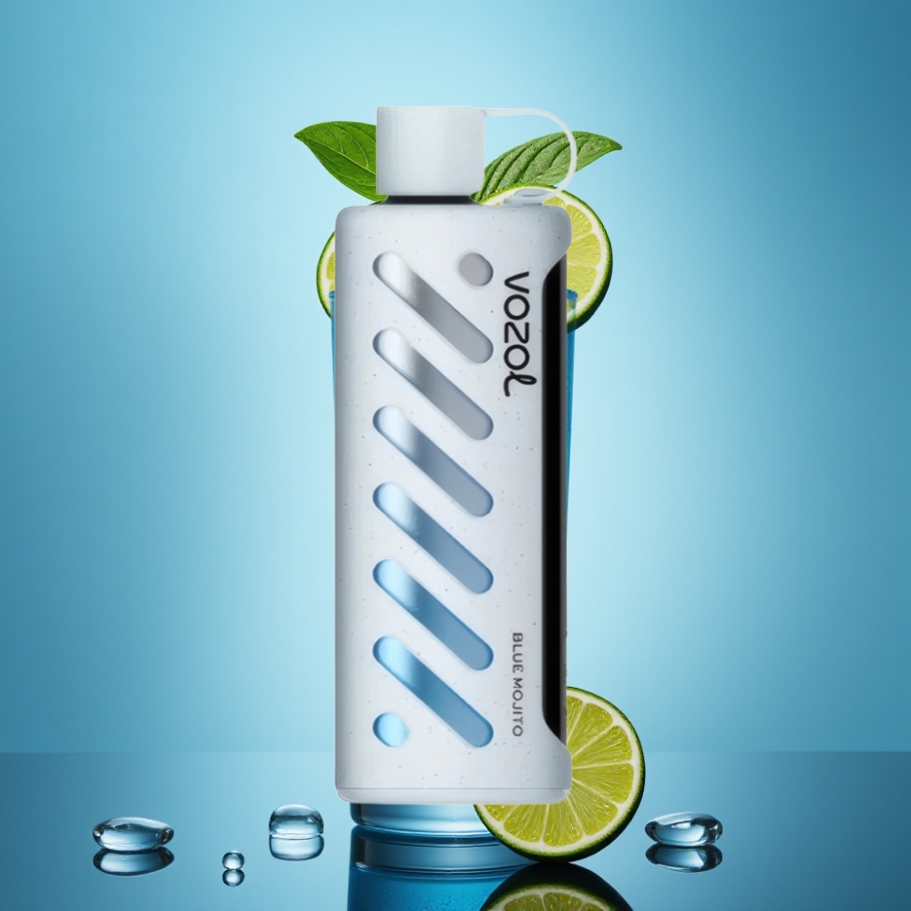 VOZOL Gear Shisha 25000 Puffs Modrá Mojito Dual Mesh VOZOL Gear Shisha 25000 Puffs 30 Príchutí SiLC Tech
