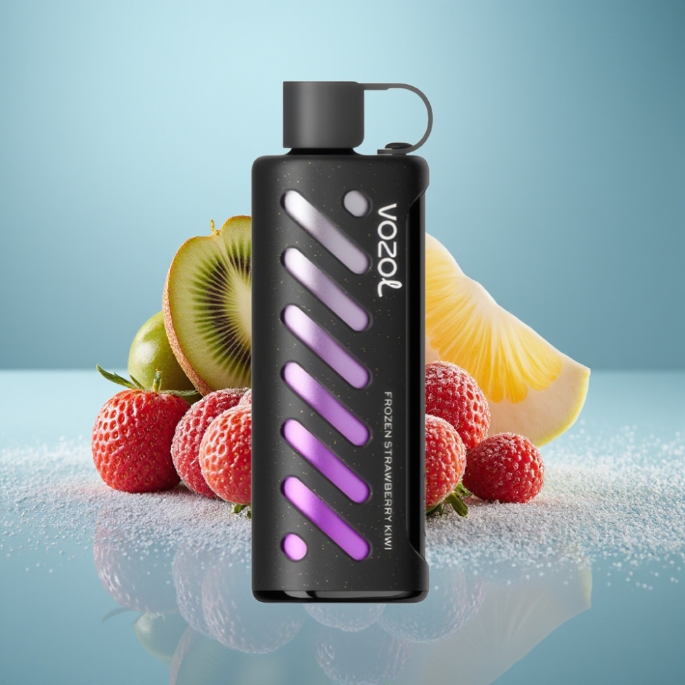 VOZOL Gear Shisha 25000 Puffs Mrazivá Jahoda Kiwi Dual Mesh 1000mAh