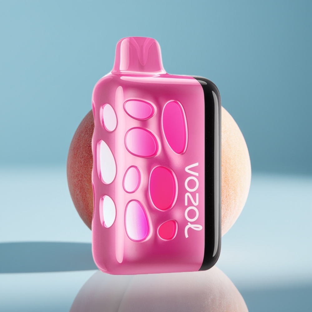 VOZOL RAVE 40000 Jednorazová Vape Broskyňa Ľadová s 1000mAh Batériou