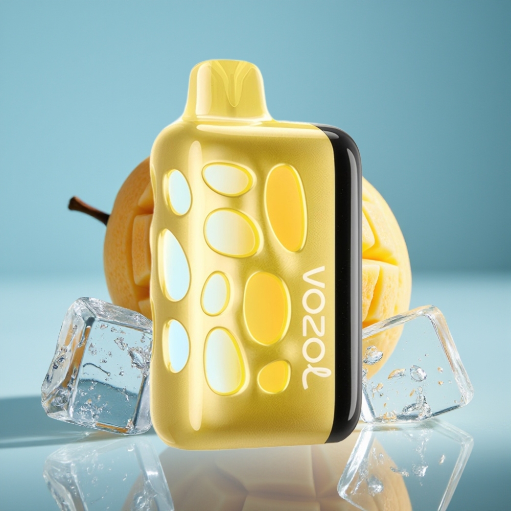 VOZOL RAVE 40000 Jednorazové Vape Mango Ľadová s 1000mAh Batériou