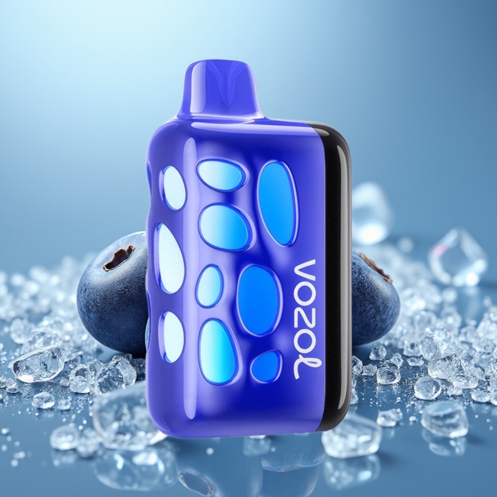 VOZOL RAVE 40000 Jednorázová E-Cigareta Čučoriedkový Ľad  20mg/ml