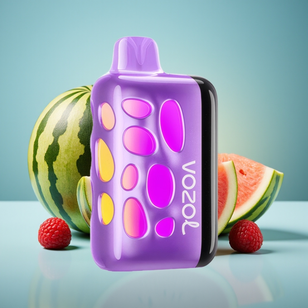 VOZOL RAVE 40000 Jednorázová E-cigareta Melónovo-Malinová 1000mAh