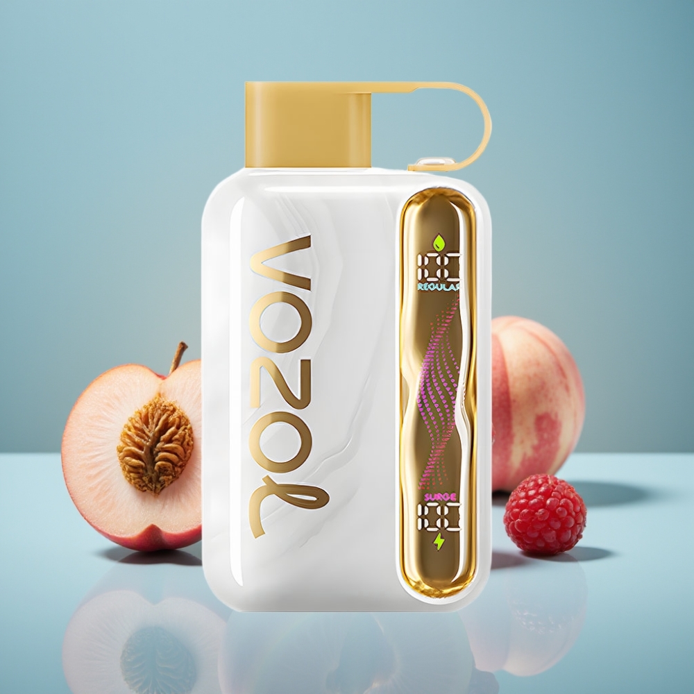 VOZOL STAR 40000 Puffs Jednorázová Vape Biela Broskyňa Malina 1000mAh VOZOL STAR 40000 Jednorázová Vape 20/50mg/ml
