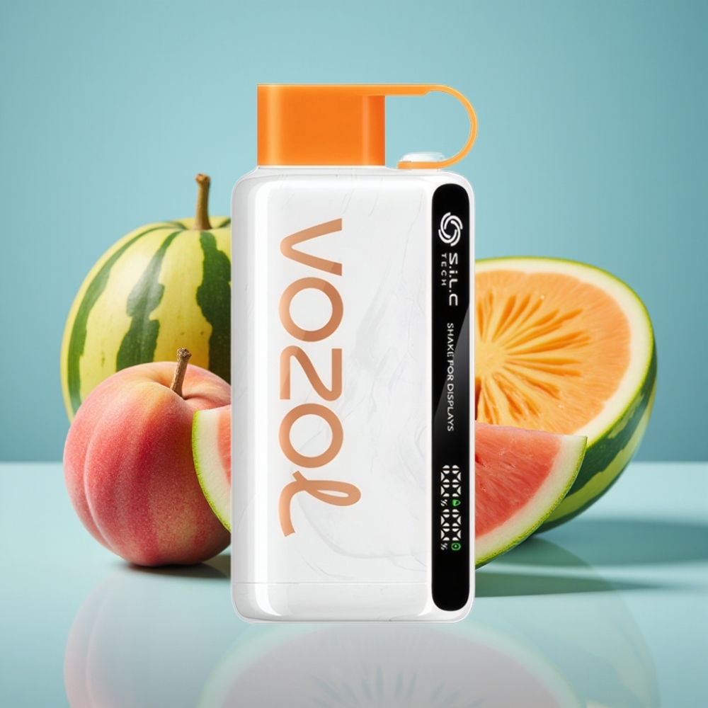 VOZOL STAR 9000/12000 Jednorazové Vape Broskyňa Mangovo Vodný melón s rýchlym nabíjaním a 650mAh batériou