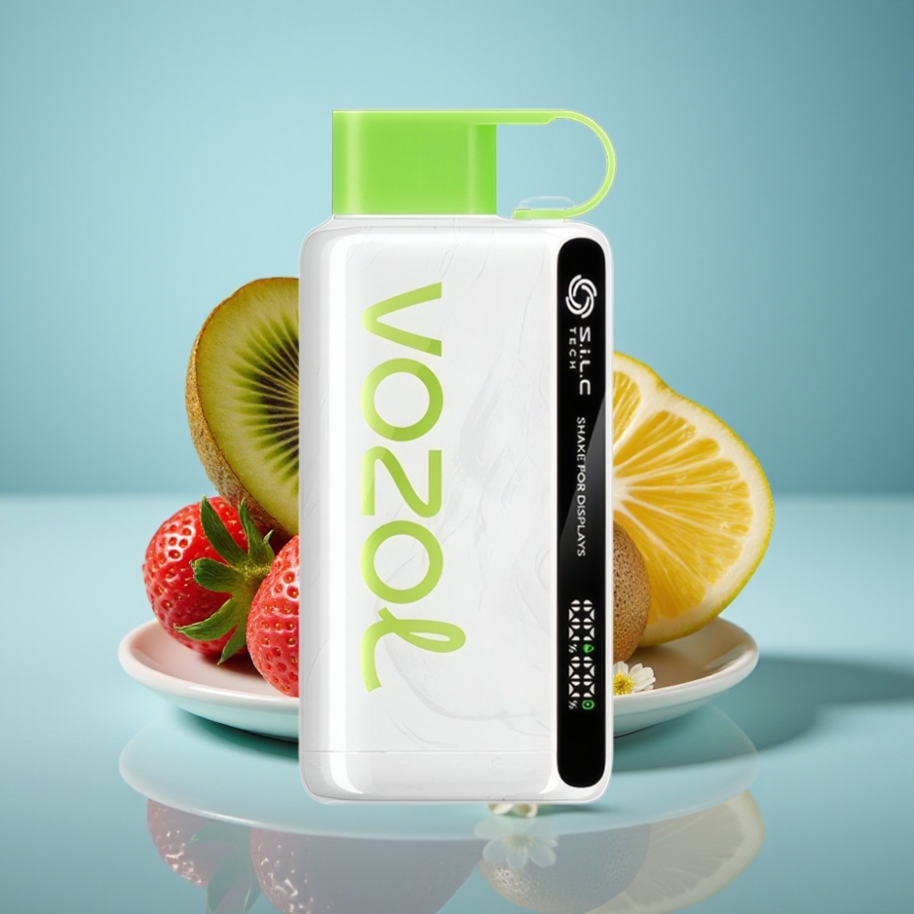 VOZOL STAR 9000/12000 Jednorázová E‑fajka Jahoda-Kívi s 650mAh batériou VOZOL STAR 9000/12000 Jednorázová E‑fajka s rýchlym nabíjaním