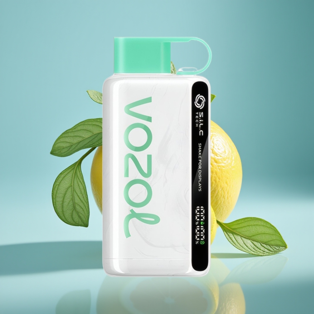 VOZOL STAR 9000/12000 Jednorázová Vape Citrón Mätová so SiLC TECH