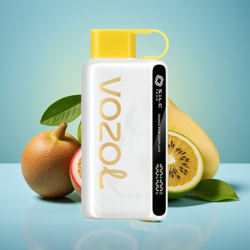VOZOL STAR 9000/12000 Jednorázová Vape Kivi Maracuja Guava s rýchlym nabíjaním