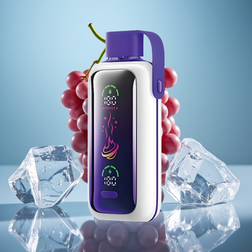 VOZOL Star 20000 Puffs Jednorazové Vape Hroznový ľad s 22 HD obrazovkou