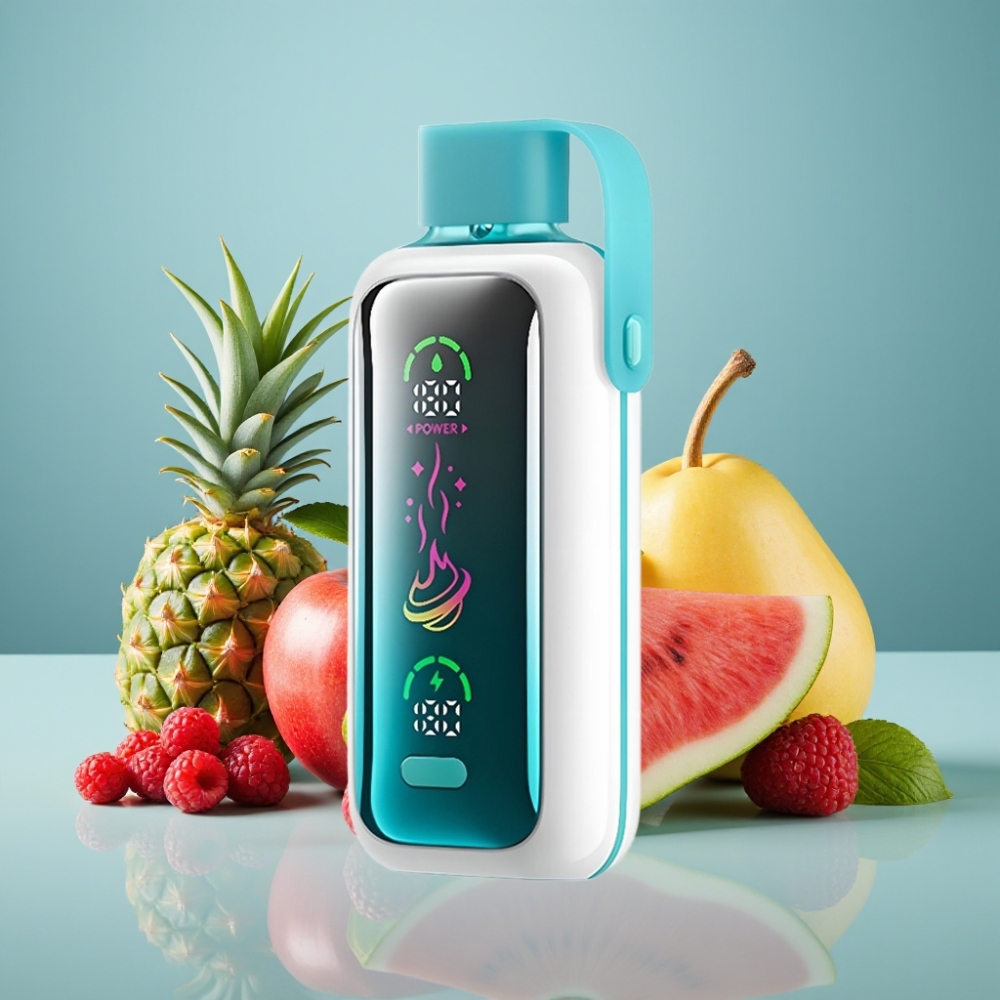 VOZOL Star 20000 Puffs Jednorazové Vape Malina Jablko Vodný Melón Ananás s 50mg/ml a 22 HD obrazovkou