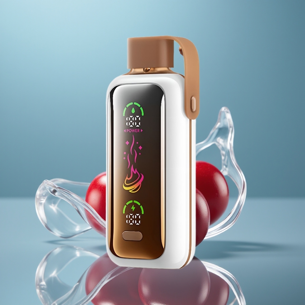 VOZOL Star 20000 Puffs Jednorazové Vape Čerešňová Kola s 22 HD zrkadlovým displejom