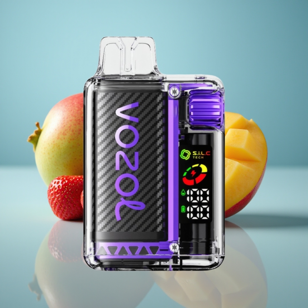 VOZOL Vista 20000 Puffs Dobíjateľná Elektrónka Jahoda-Mango 650mAh 2 Nikotín
