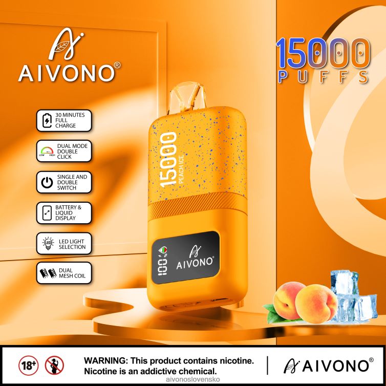 Aivono Slovensko 62L8BJ59 Aivono AIM magic 15 000 broskyňový ľad
