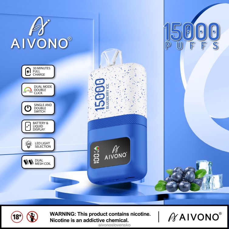 Aivono Slovensko 62L8BJ68 Aivono AIM magic 15 000 čučoriedkový ľad