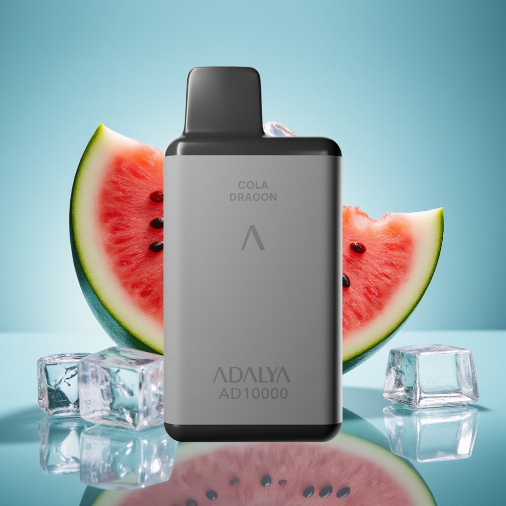 Adalya AD 10000 Puffs Jednorázová E-cigareta Vodný Melón Ľad so 14 ml náplne