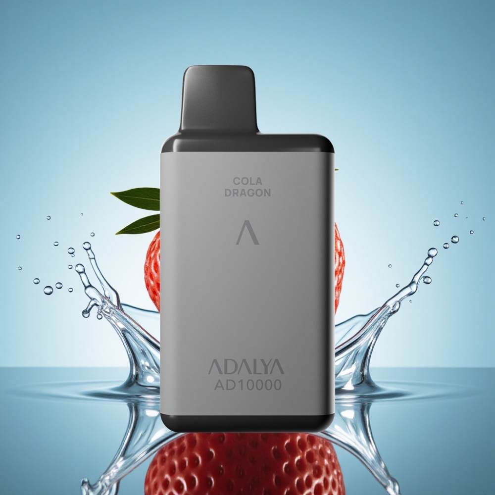 Adalya AD 10000 Puffs Jednorazové Vape Jahodová Prímes s USB-C
