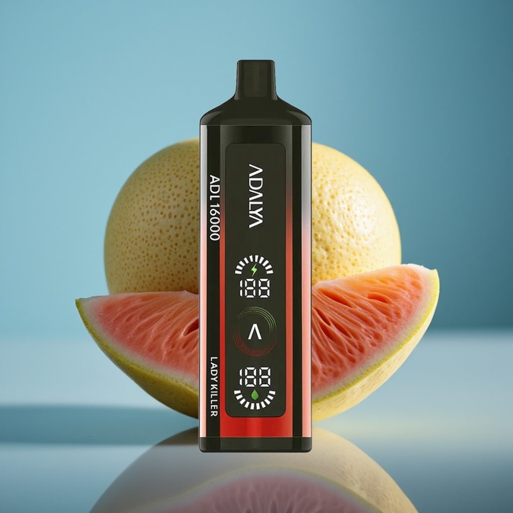 Adalya ADL 16000 PRO Puffs Jednorazové Vape Lady Killer s 25ml e-kvapalinou a USB-C