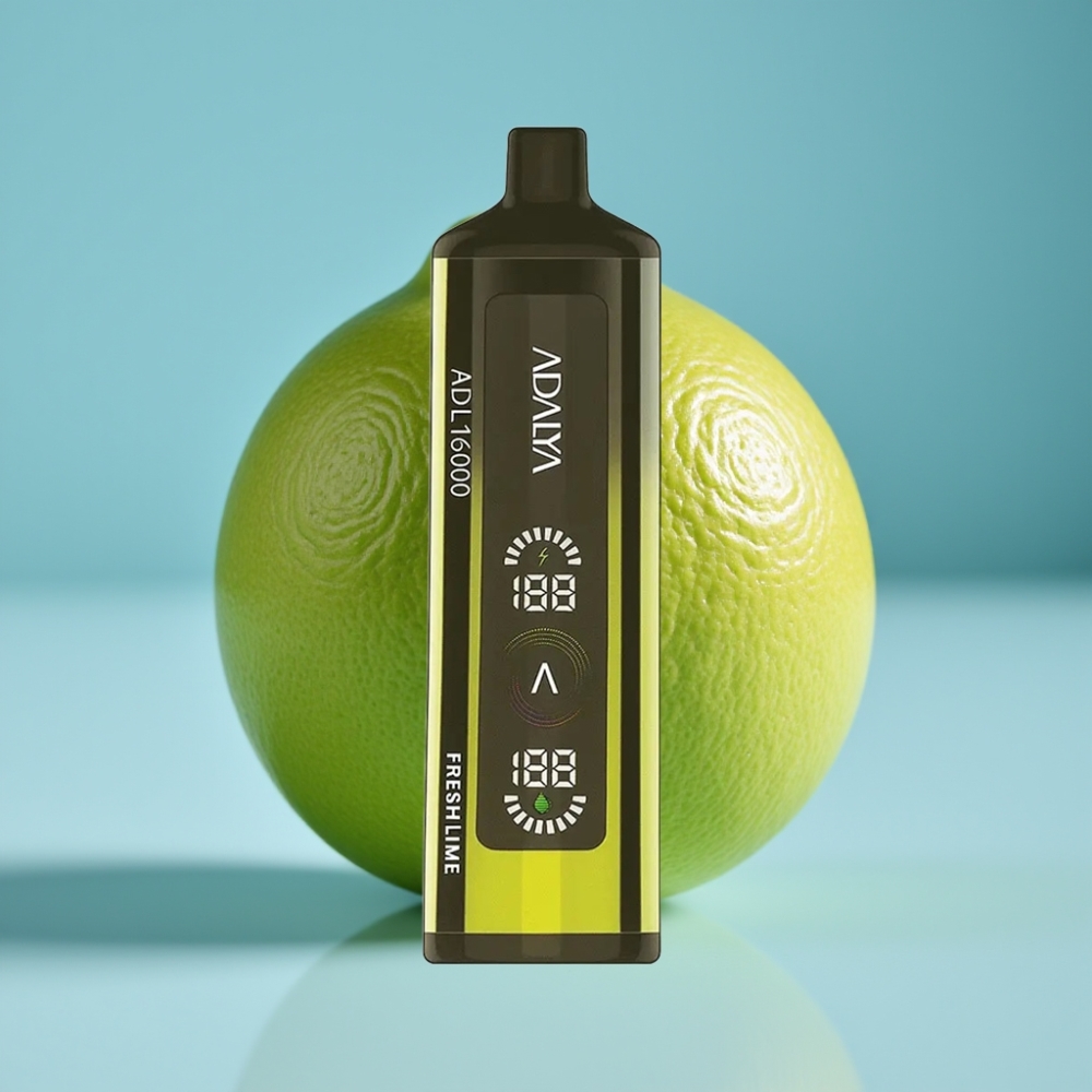 Adalya ADL 16000 PRO Puffs Jednorazové Vape Čerstvá Limeta a 25ml