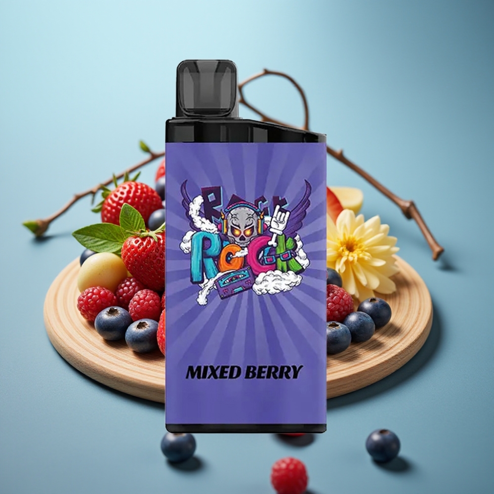 IGET Bar 3500 Puffs Jednorázová E-Cigareta Mix Jahôd 1400 mAh