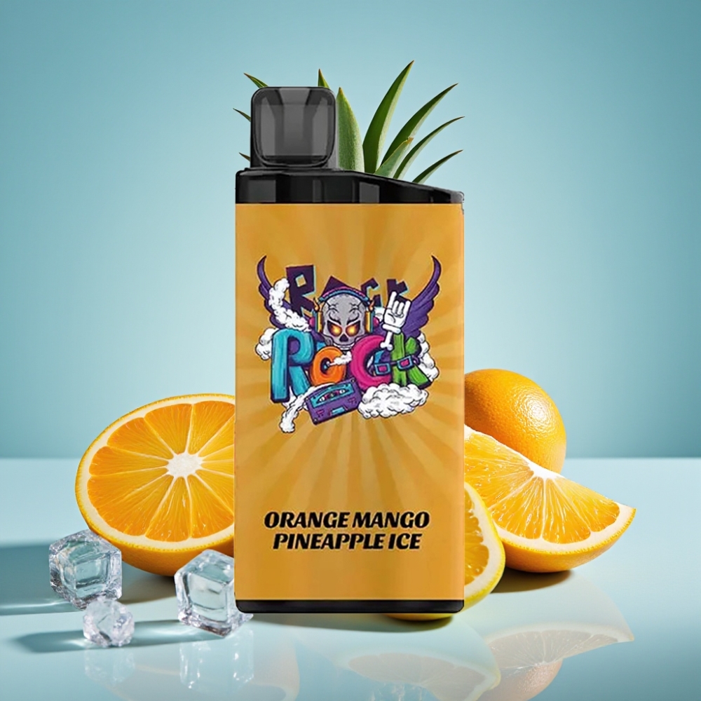 IGET Bar 3500 Puffs Jednorazové Vape Pomaranč Mango Ananásový ľad s batériou 1400 mAh