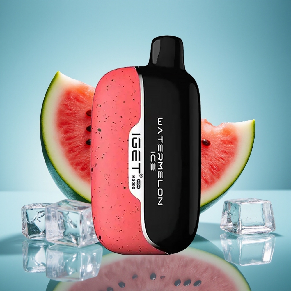 IGET Moon K5000 Puffs Jednorázová Vape Vodný Melón Ľad 5000 Puffs, 81.5 g