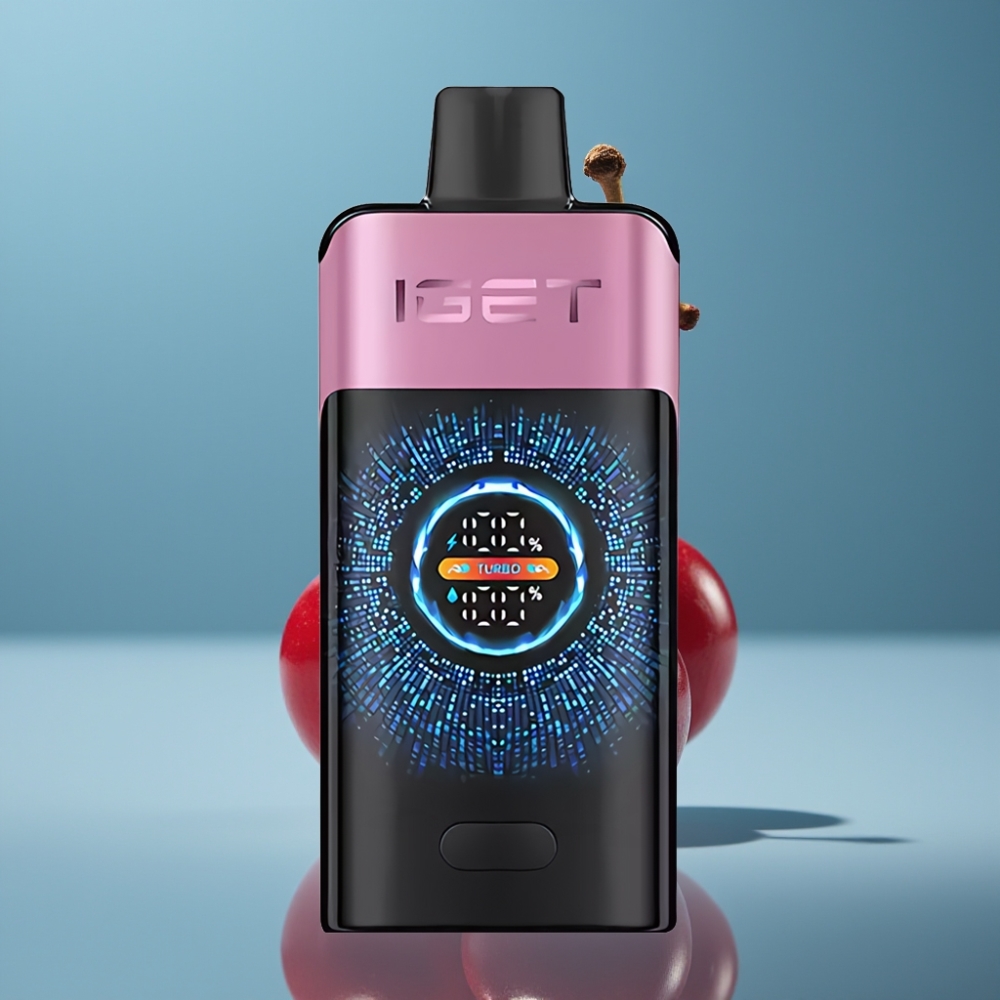 IGET ONE 12000 Puffs Jednorazová E-Cigareta Čerešňový Monštr s 2700 mAh Batériou