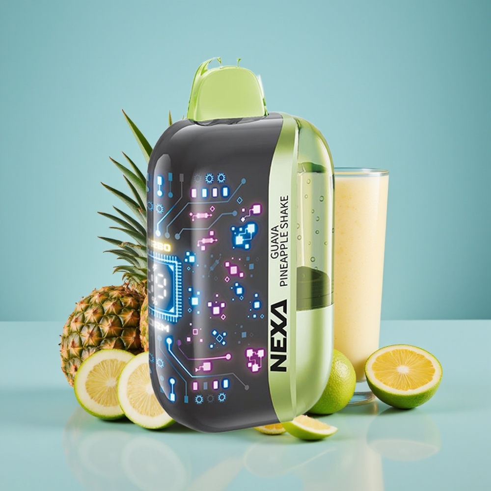NEXA Ultra 50K Jednorazové Vape Guava-Ananás 20ml/5% NEXA Ultra 50000 Puffs Jednorazové Vape Guava-Ananás 800mAh