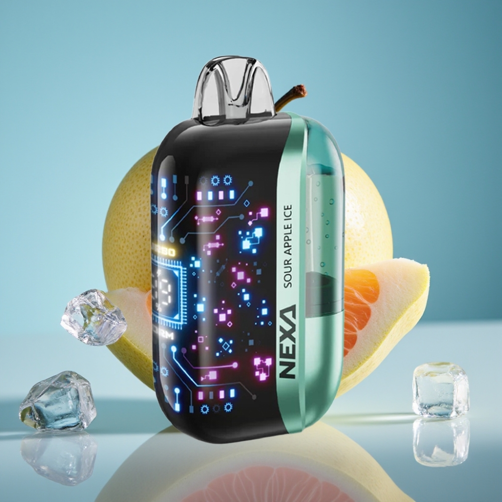 NEXA Ultra 50K Jednorazové Vape Jablko-Kyselina Ľad 20ml/800mAh