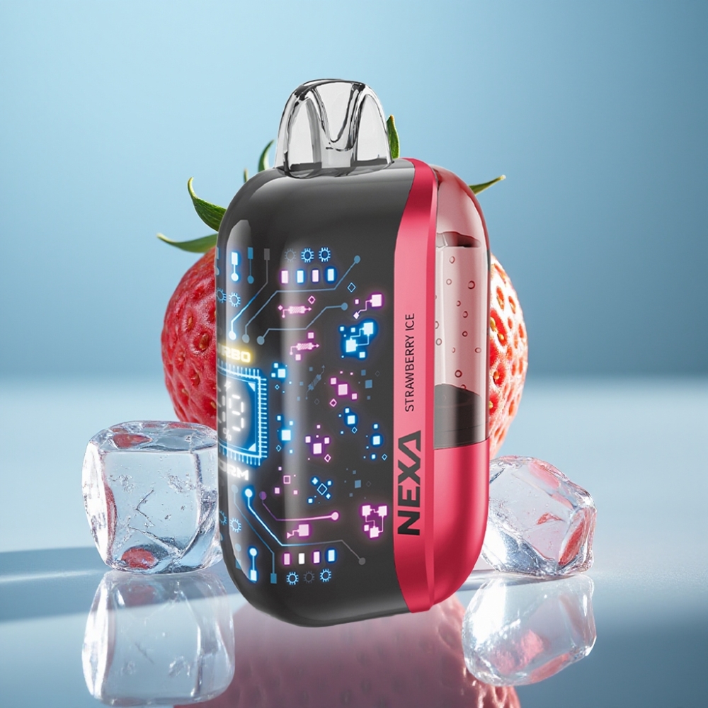 NEXA Ultra 50K Jednorazové Vape Jahodový ľad 20ml/800mAh