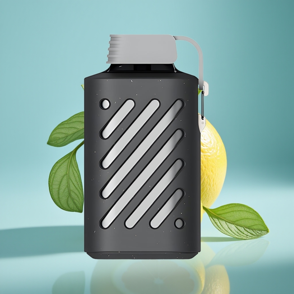 VOZOL GEAR 10000 Jednorázová E-cigareta Citrónová Mäta a 20ml E-kvapalina VOZOL GEAR 10000 Jednorázová E-cigareta s 65% PCR Materiálmi
