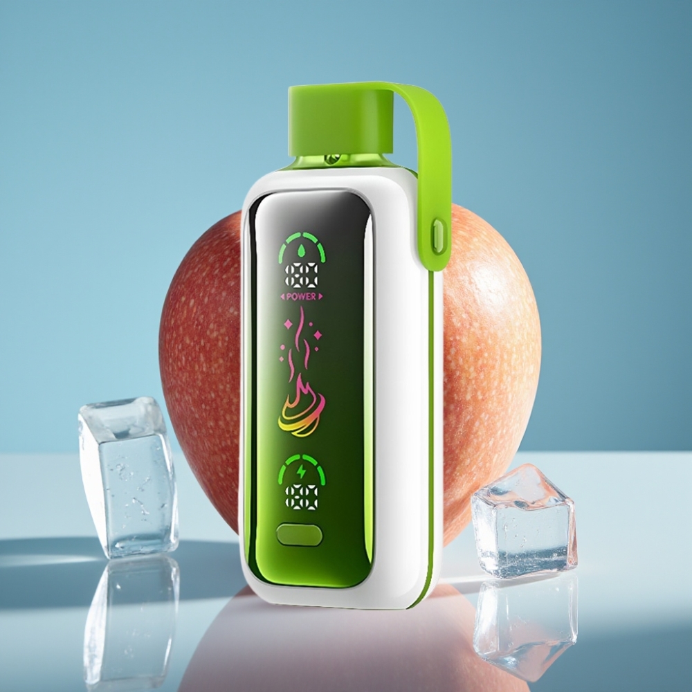 VOZOL Star 20000 Puffs Jednorazové Vape Dvojité Jablko Ľadové s 2.2" HD obrazovkou