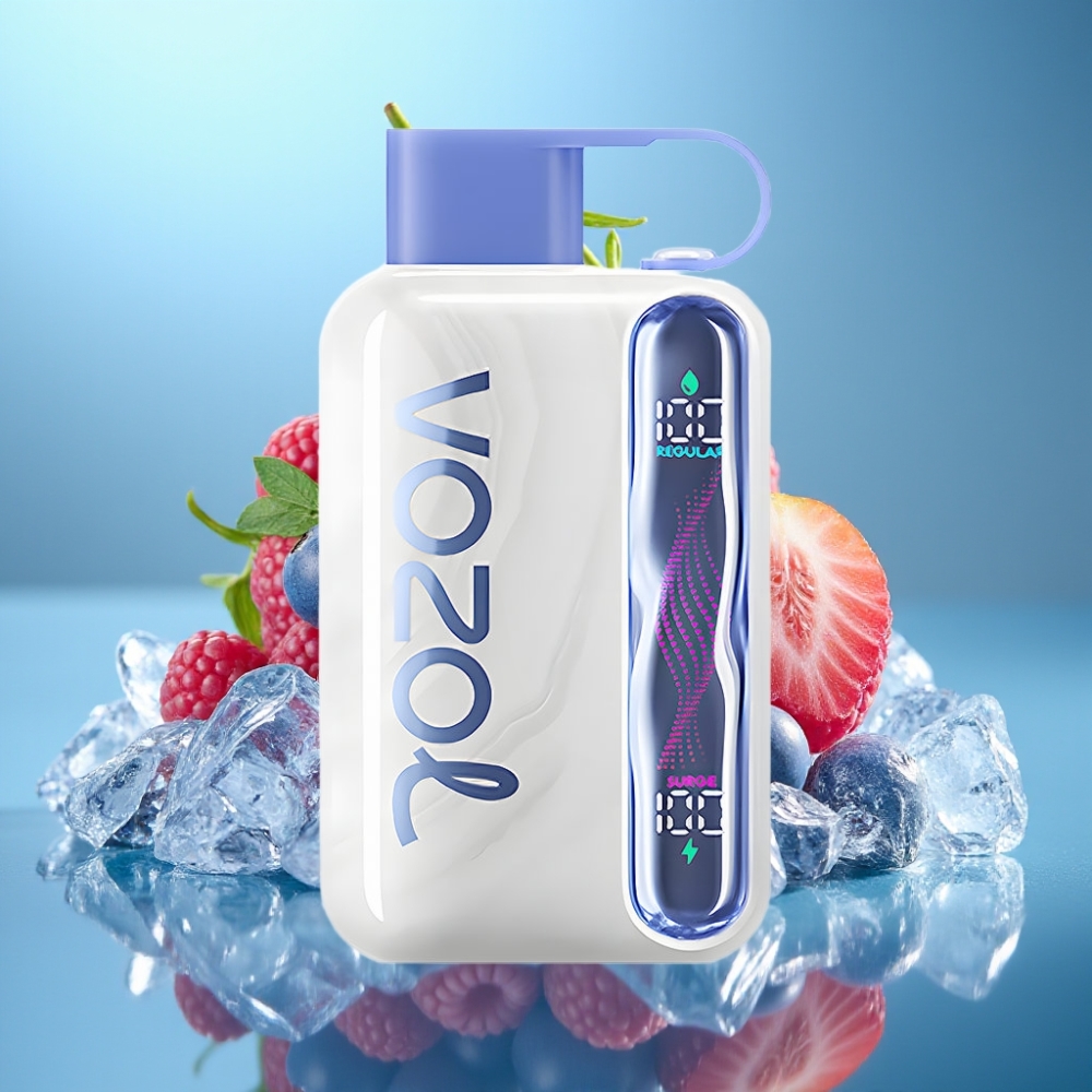 VOZOL STAR 40000 Puffs Jednorázová Vape Modrá Malina Ľadová 1000mAh VOZOL STAR 40000 Jednorázová Vape 20/50mg/ml