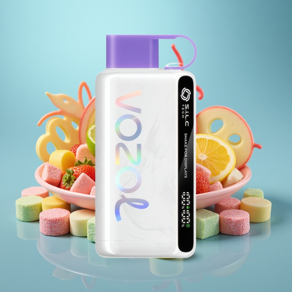 VOZOL STAR 9000/12000 Jednorázová Vape Dúhové Cukríky s 650mAh batériou VOZOL STAR 9000/12000 Jednorázová Vape s rýchlym nabíjaním